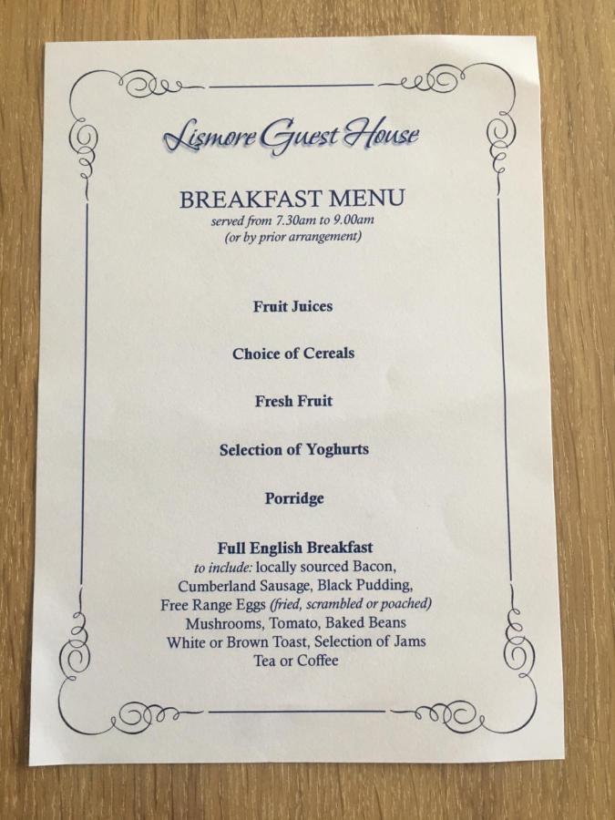 Lismore Guest House Whitehaven Luaran gambar
